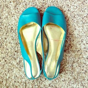Sling back flat sandals