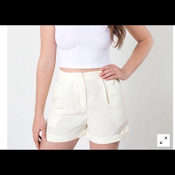 Pleated Cuff Shorts