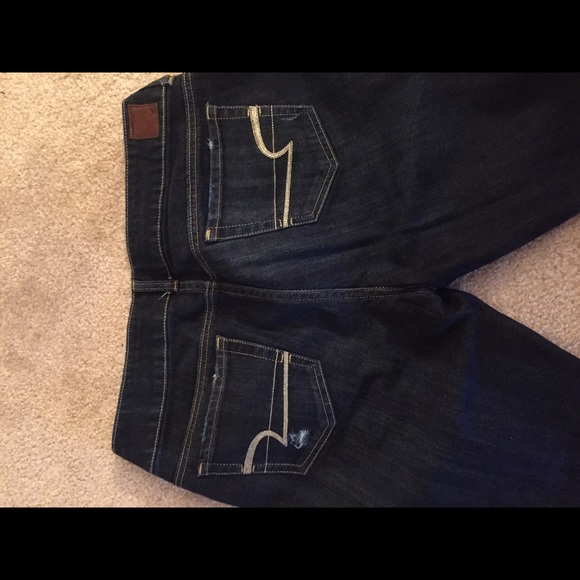 AE dark stretch Artist denim size 12