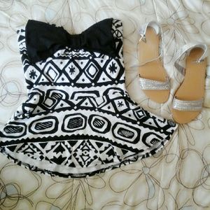 Lovely tribal dressy tube top