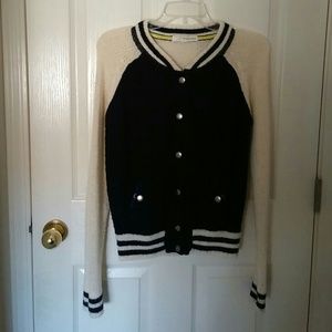 Varsity Jacket style sweater