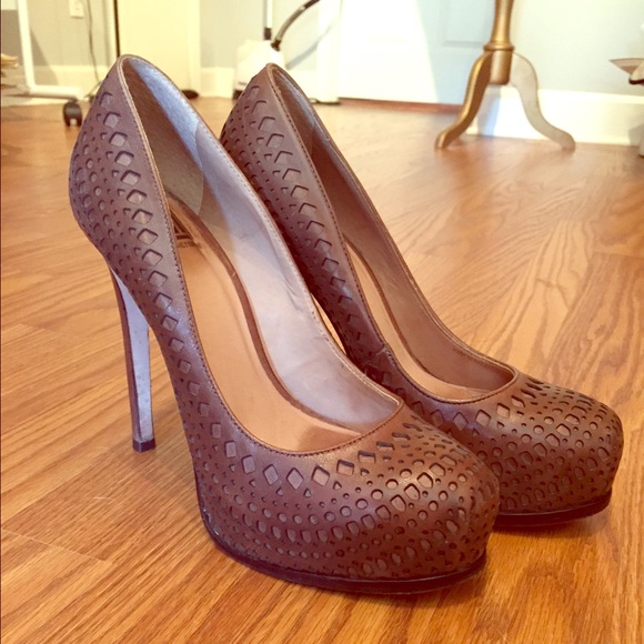 Pour le Victoire Veder leather pumps, 7.5