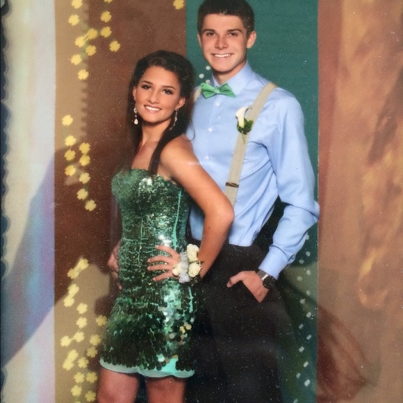 Sherri Hill Mermaid Formal Dress 💚