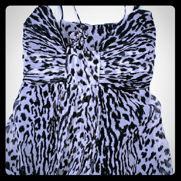 Animal Print Banana Republic Petite Dress
