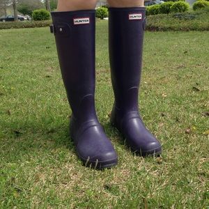 REDUCED: Hunter Original Tall Rainboots