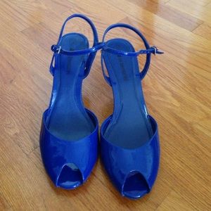 Blue heels