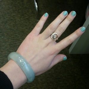 Jade bangle