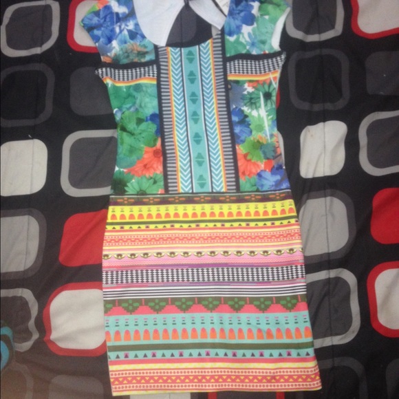 Colorful summer dress