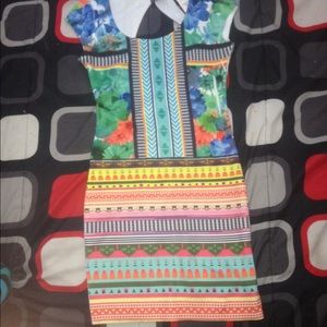 Colorful summer dress