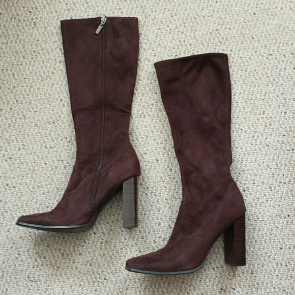 Brown Suade Candies boots