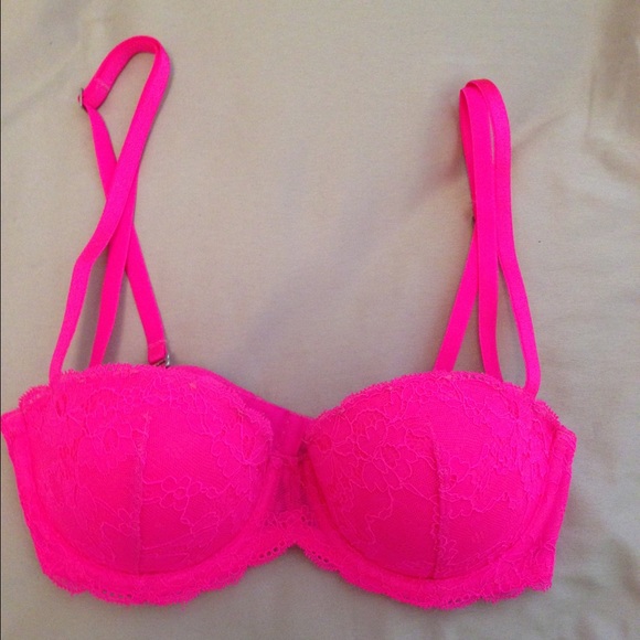 Pink Victoria's Secret bra