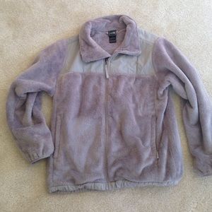 Girls XL (18) grey NorthFace fleece