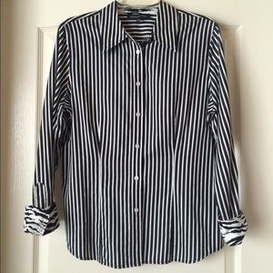 Jones New York Striped Shirt