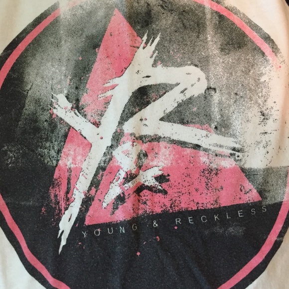 Young and reckless women's baseball T