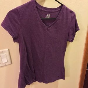 Purple Champion workout top size S