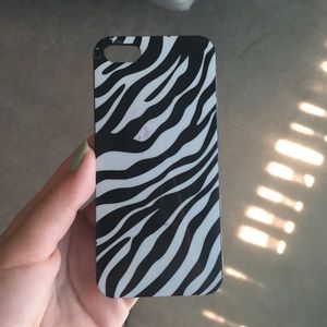 Iphone 5 / 5s Zebra Print Phone Case