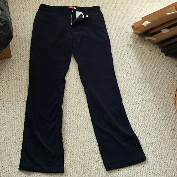 Navy Blue Dickies Corduroy Reg. Pants