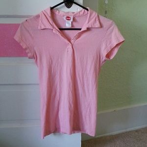 Pink polo