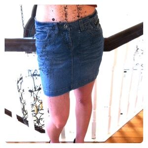 Spring Denim Skirt