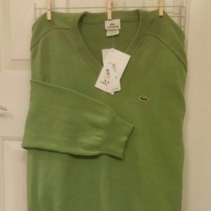 Men's V-Neck Lacoste Sweater