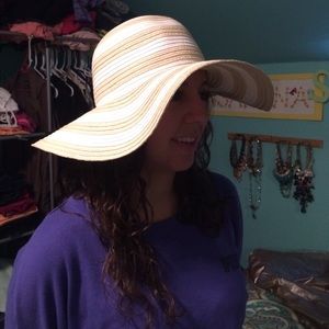 Striped Beach Hat