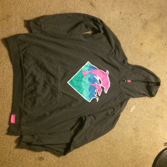 Pink dolphin hoodie