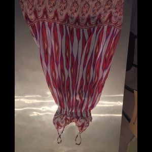 Long summer maxi dress