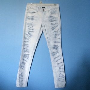 American Eagle Acid Wash Jeggings