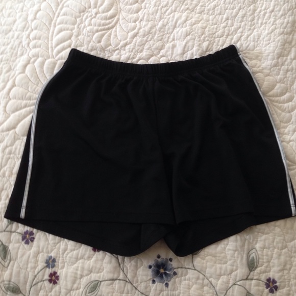 Black Champion Running Shorts