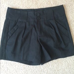 NWOT black high waisted  shorts