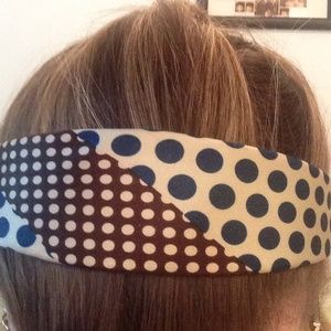 Polkadot headband