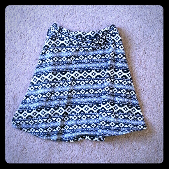 High waisted skirt