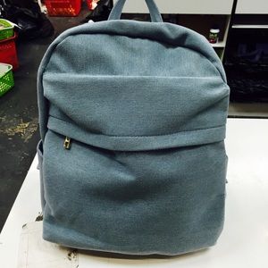 Soft denim backpack