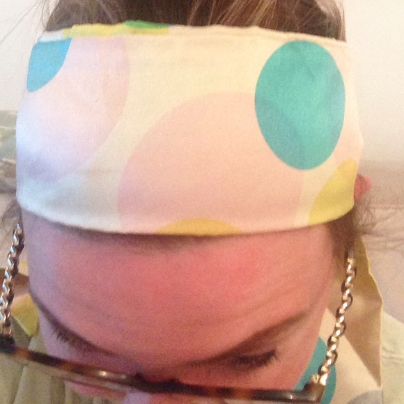 Polkadot headband