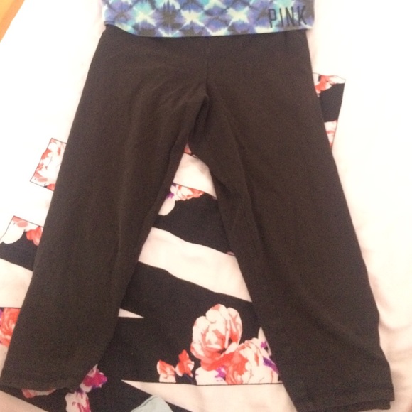 Pink cropped yoga pants TRADE ONLY