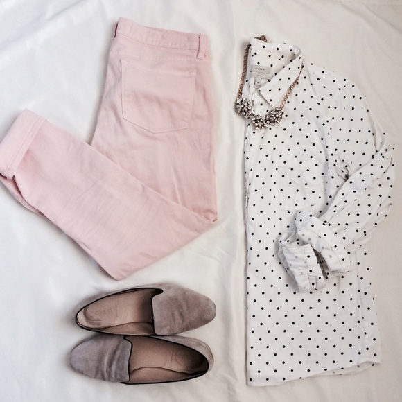 J.Crew Polka Dot Boy Shirt