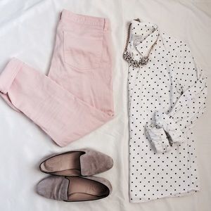 J.Crew Polka Dot Boy Shirt