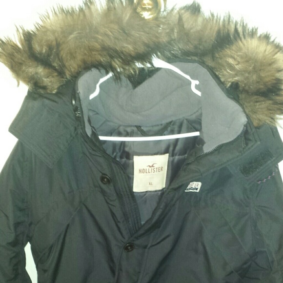 Hollister mens jacket parka