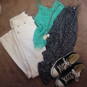 Skinny white HUDSON jeans