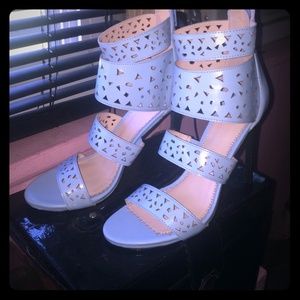 Madison by Shoedazzle baby blue shoes