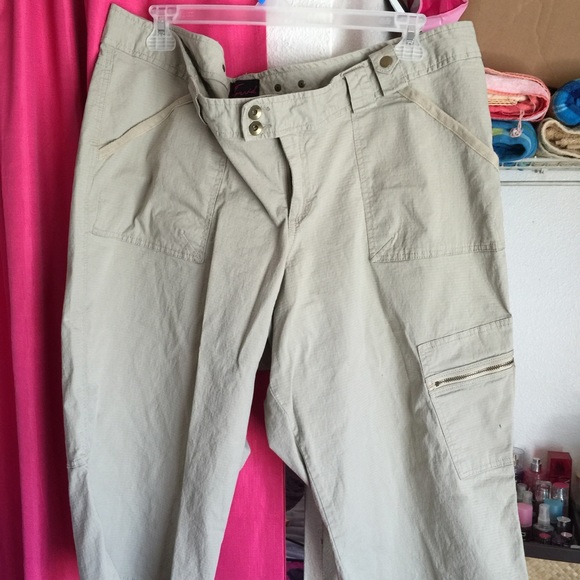 Tan CAPRI Pants and 2 Pair of Sandals ....