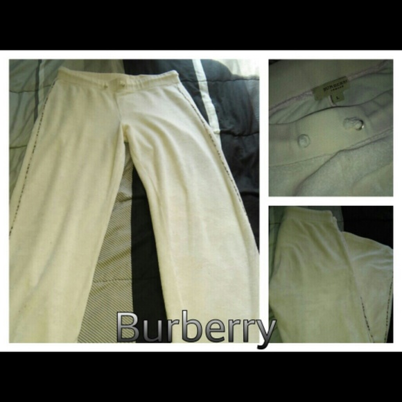 Burberry London light weight sweat pants