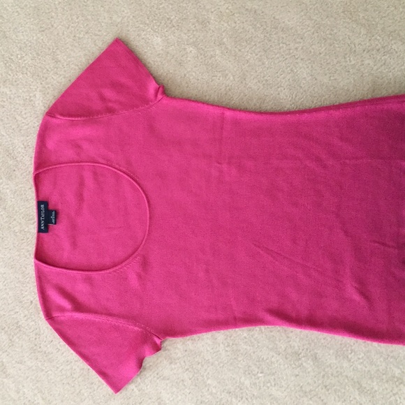 Hot pink Ann Taylor sweater