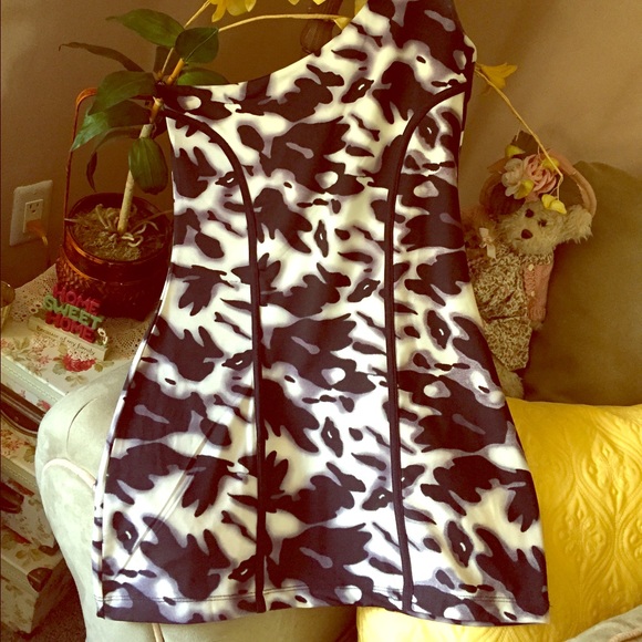 One Shoulder Sharp Dress