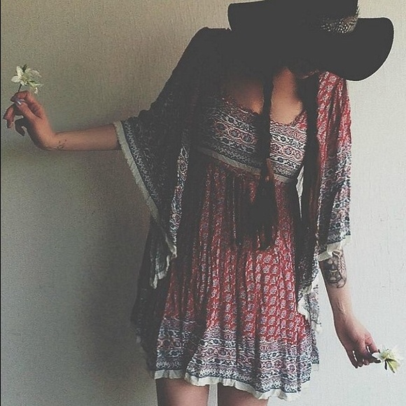 Free People Dresses & Skirts - Free people dress heart of gold flutter mini