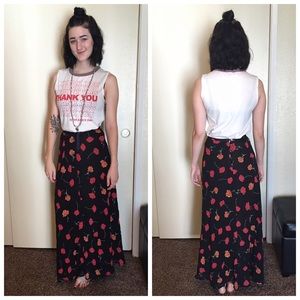 Floral Maxi Skirt 🌼🌸🌼