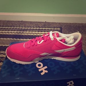 Pink Reebok