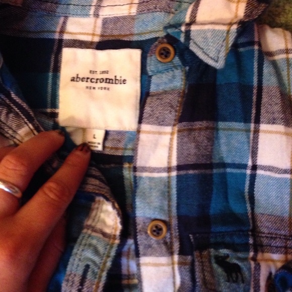 Abercrombie flannel - Picture 2 of 2