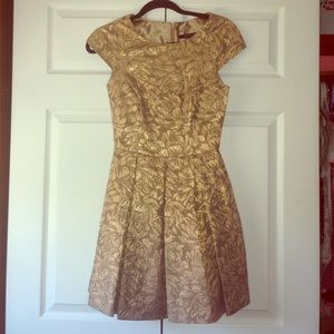 French Connection Jacquard Blousy Bloom Dress