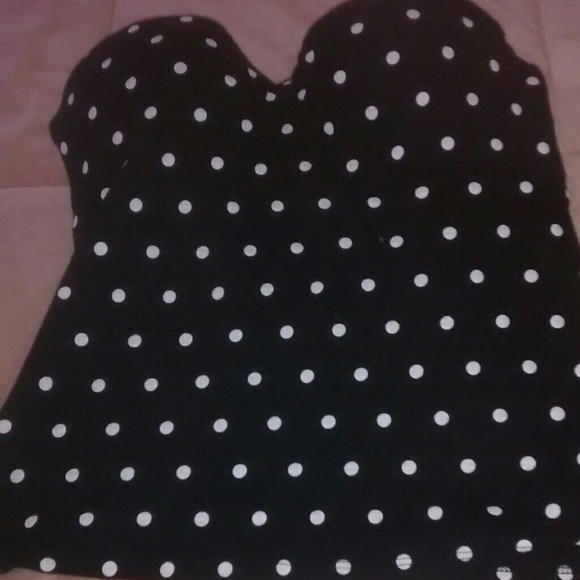 Polka Dot Tube Top
